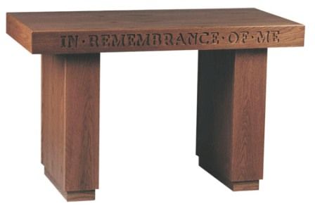 Communion Table 466 48 inch W X 24